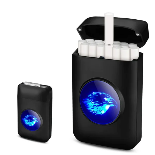 boîte à tabac avec briquet USB intégré