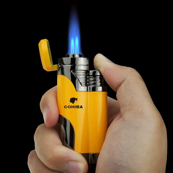 briquet design 2 jets Cohiba