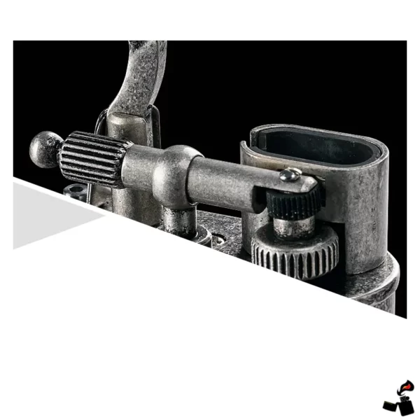Briquet CIGARLOONG – Luxe Rétro Perce-Cigare Meule