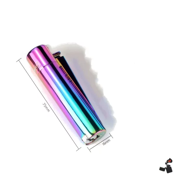 Briquet CLIPPER Métal Jet Turbo – Boîte Cadeau Taille