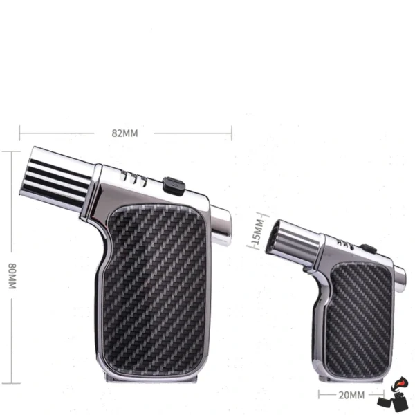 Briquet Cigare Mini-injecteur 4 Jets Turbo