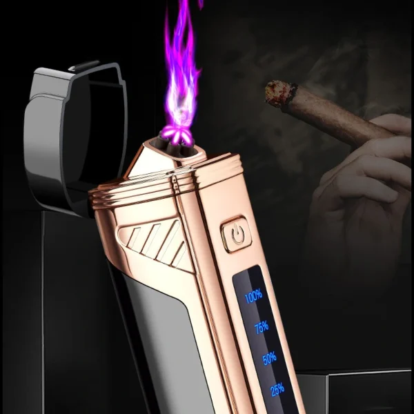 Briquet Cigare USB 6 Arcs Plasma Flamme Cigare Briquet Cigare USB 6 Arcs Plasma