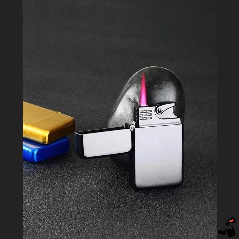 Briquet Tempête Compact Flamme Rouge Phosphorescent 8 Briquet Compact Flamme Rouge Phosphorescent Flamme Allumé