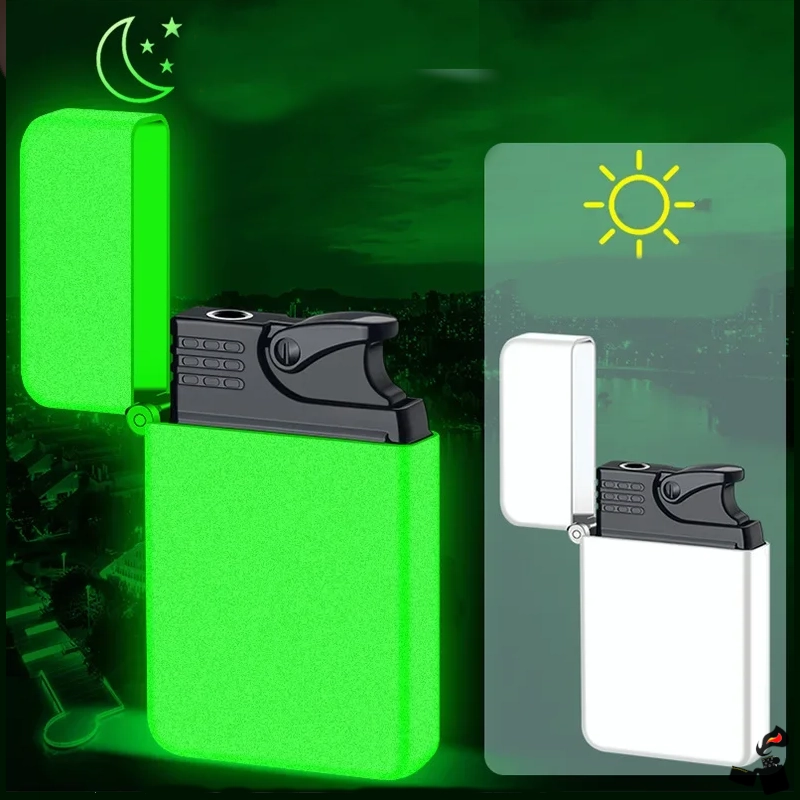 Briquet Tempête Compact Flamme Rouge Phosphorescent 9 Briquet Compact Flamme Rouge Phosphorescent Nuit