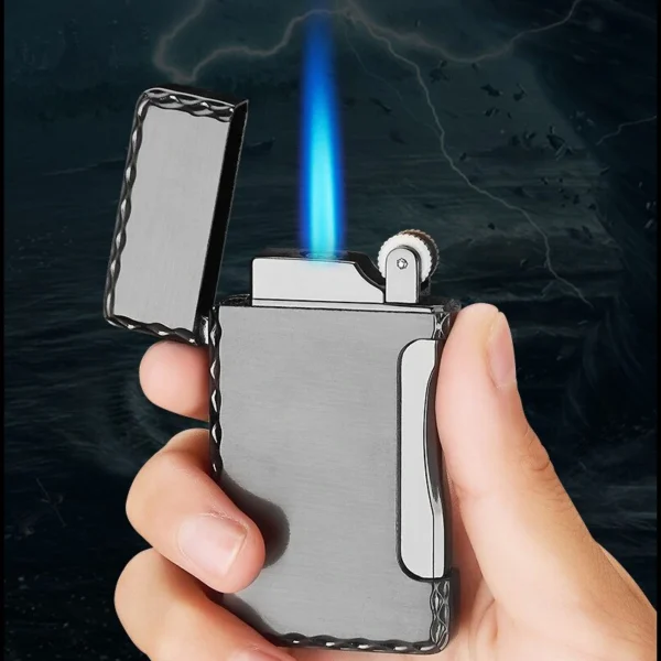 briquet tempête avec double flamme