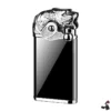 Briquet Double Flamme Tigre Métal