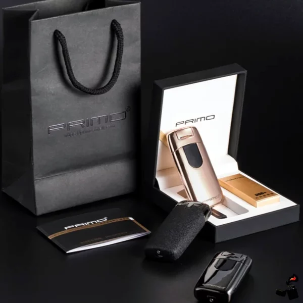 Briquet Électrique Double Arc Induction Capteur Tactile Boîte
