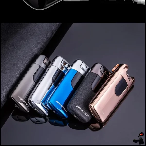 Briquet Électrique Double Arc Induction Capteur Tactile Couleurs
