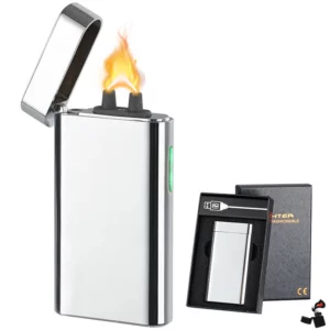 Briquet Électrique Double Arc LED USB-C