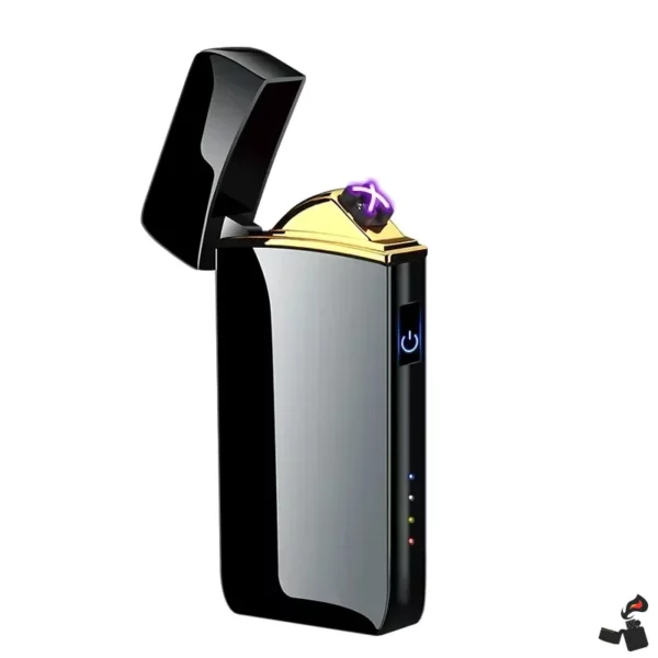 Briquet Électrique Double Arc USB – Écran LED