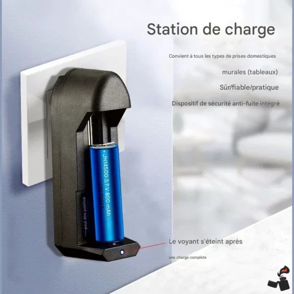 Briquet Électrique Plasma Rotatif – Double Arc, LED & Batterie Amovible Station