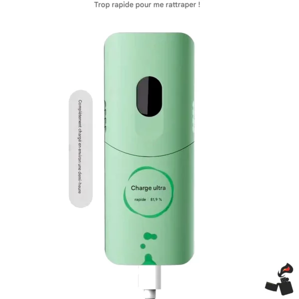 Briquet Électrique SOLOMÉ V5 – Double Arc USB-C, Texture Voiture Charge