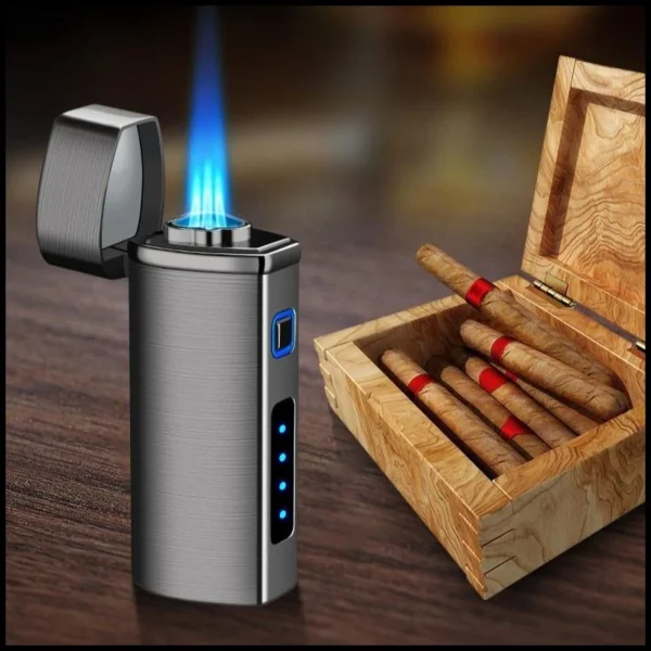 briquet premium flamme 3 jets