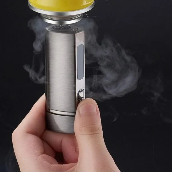 briquet 3 jets pour allumer un cigare