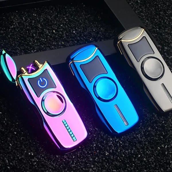 briquet Hand Spinner USB style moderne