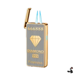 Briquet Intelligent Commande Vocale – Flamme Double USB-C