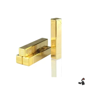 Briquet Lingot d&rsquo;Or à Gaz Piézo