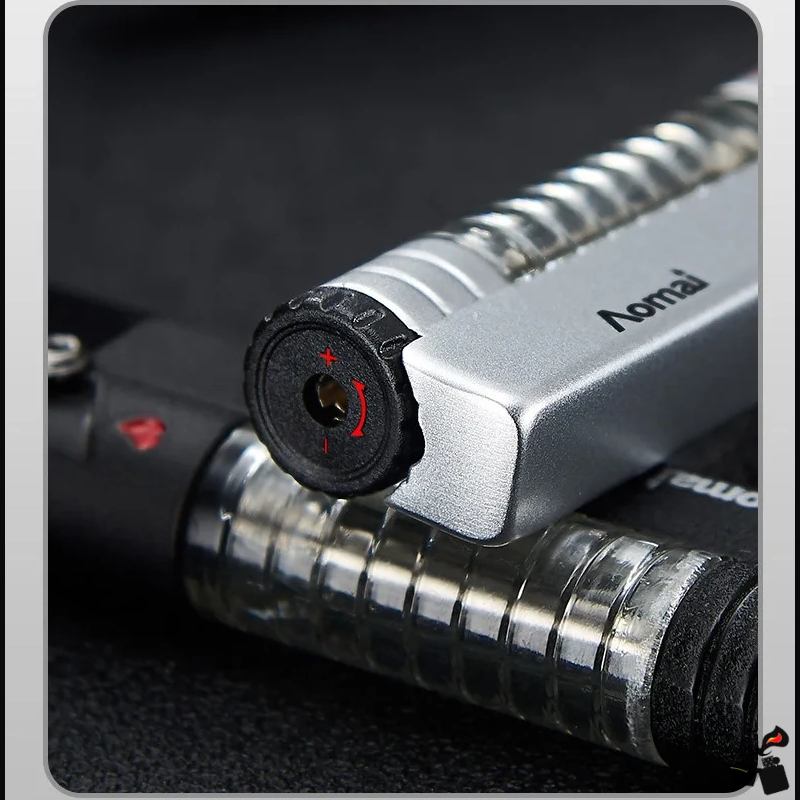 Briquet Métal Aomai Pierre Flamme Jet 6 Briquet Métal Aomai Pierre Flamme Jet Roue