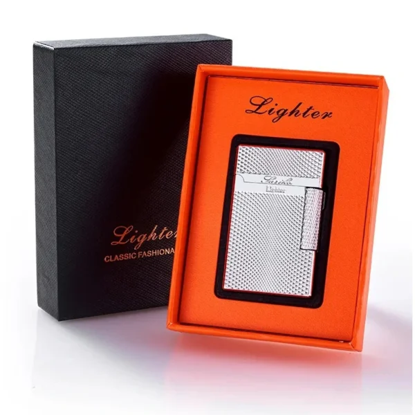 briquet design moderne avec flamme ajustable