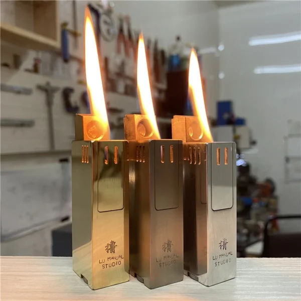 briquet aluminium artisanal