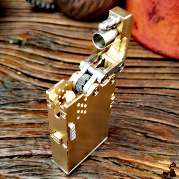 Briquet Titane Mécanique Militaire Automatique Laiton