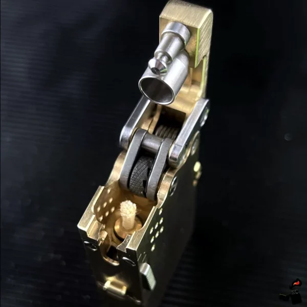 Briquet Titane Mécanique Militaire Automatique Mèche