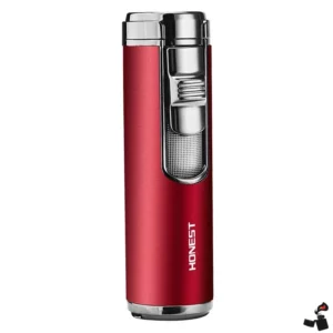 Briquet Torche 4 Jets avec Coupe-Cigare