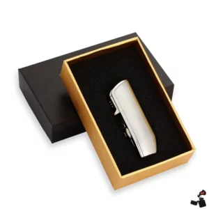 Briquet Triple Jet Coupes Cigares Acier Inoxydable