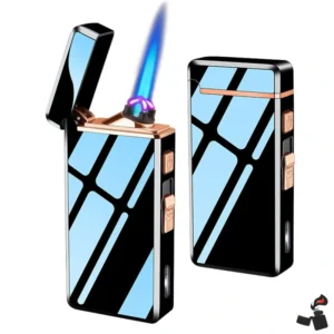 Briquet USB Double Flamme 2 en 1