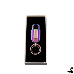 Porte-Clés Briquet Laguna – USB, Fil de Tungstène, LED