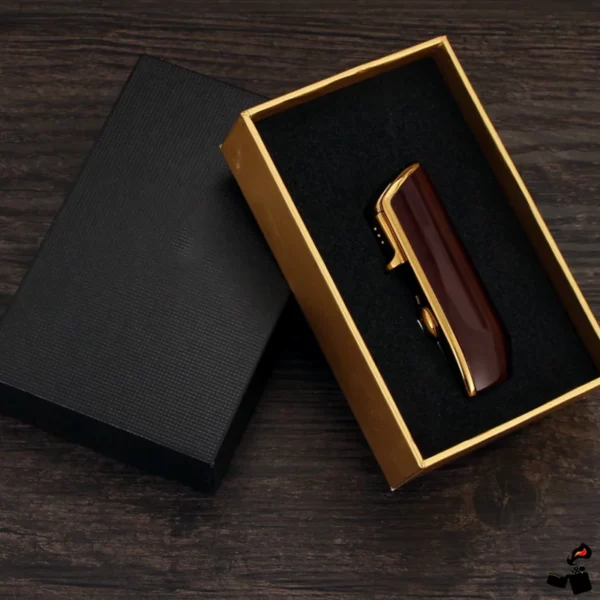 Briquet de Luxe 3 Jets – Coupe-Cigare Boîte