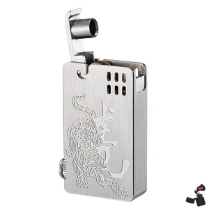 Briquet Titane Cuivre Allumage Automatique