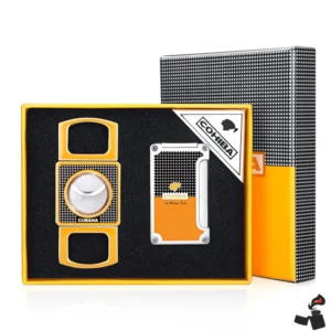 Coffret COHIBA Coupe-Cigare et Briquet 1 Jet