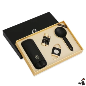 Coffret Cigare Briquet Cendrier Coupe-Cigares