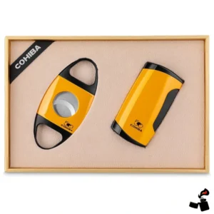 Coffret Cohiba Briquet et Coupe-Cigare Inoxydable