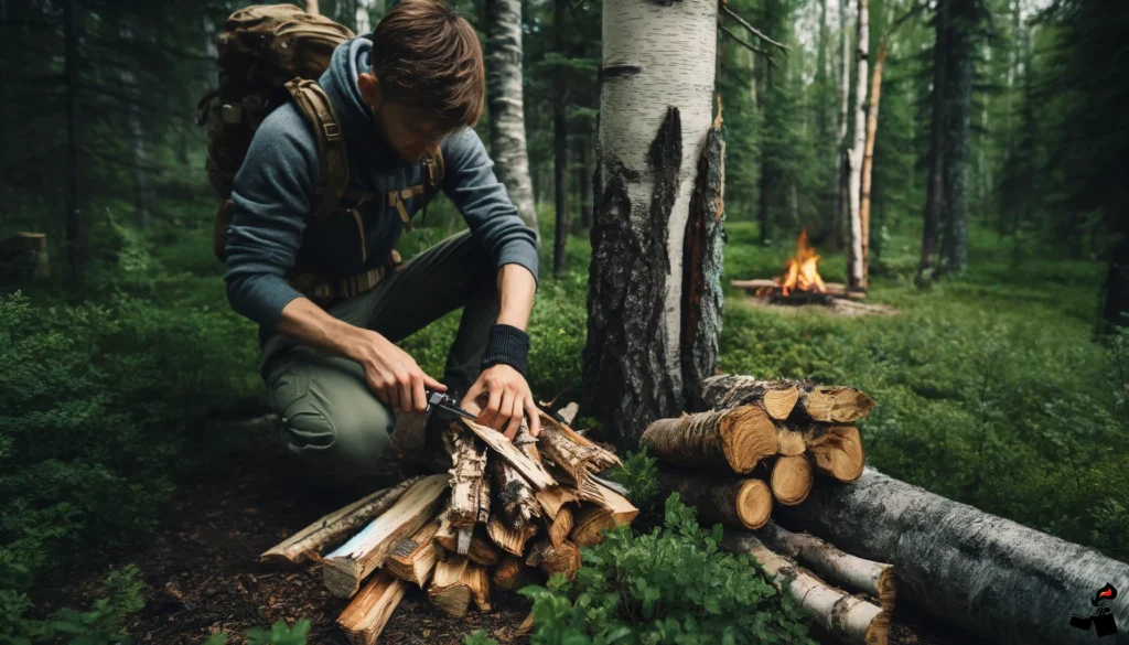 Comment Faire du Feu Sans Briquet ni Allumette ? Bois