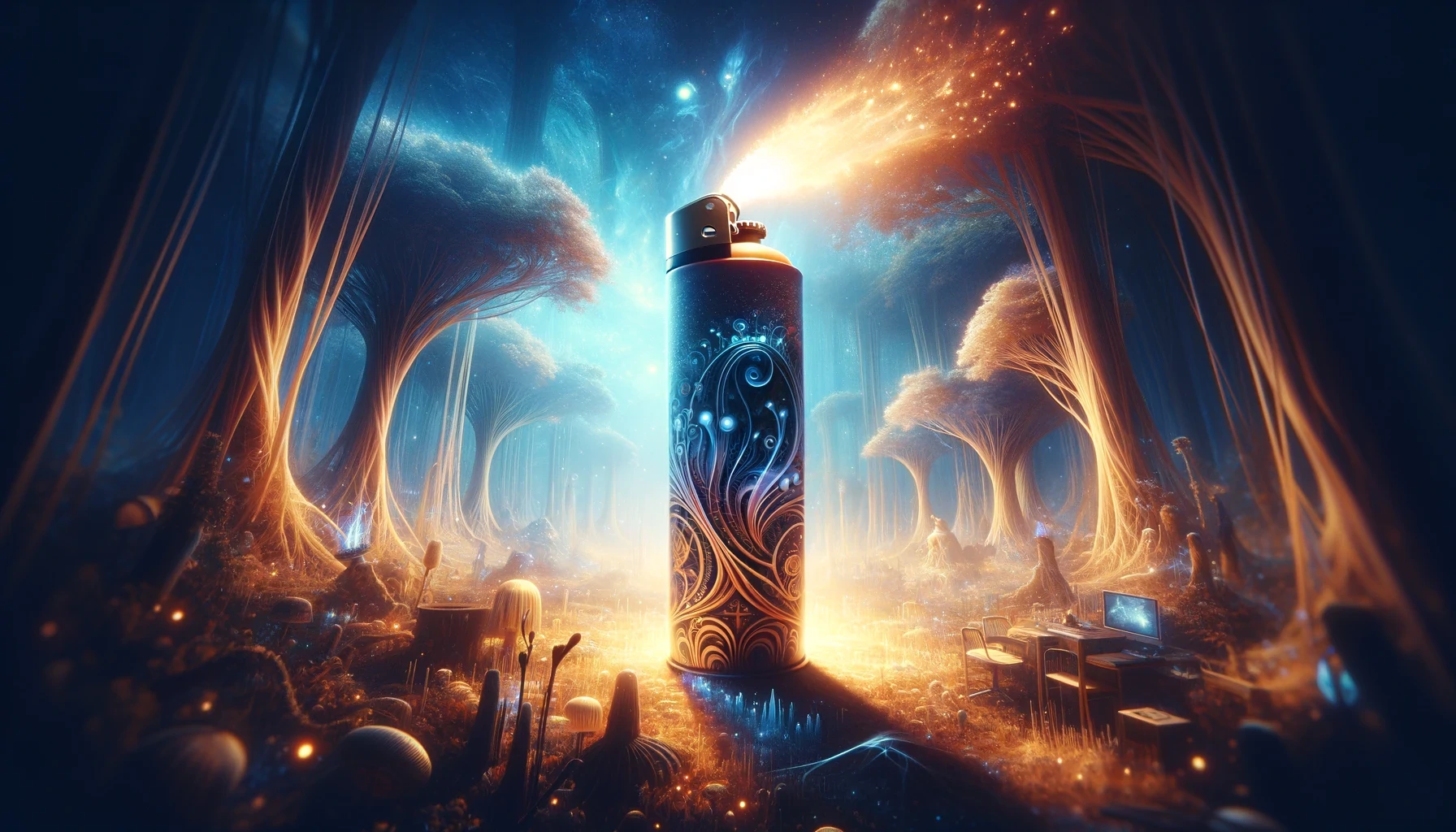 Recharger un briquet à gaz