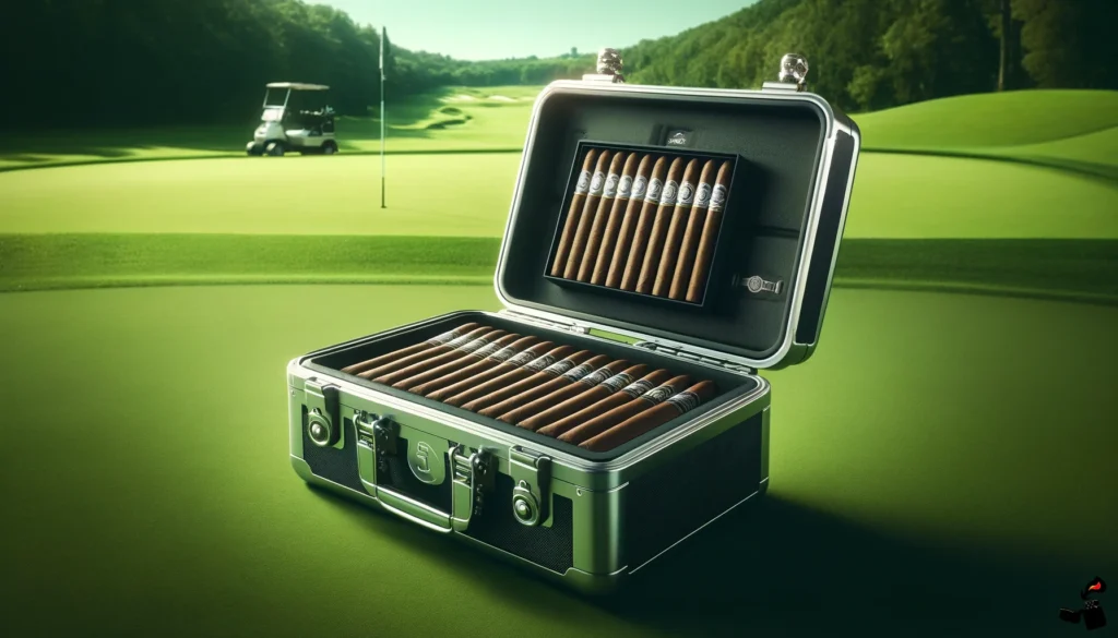 Essentiels pour Votre Partie de Golf : Savourer le Cigare et le Jeu étui
