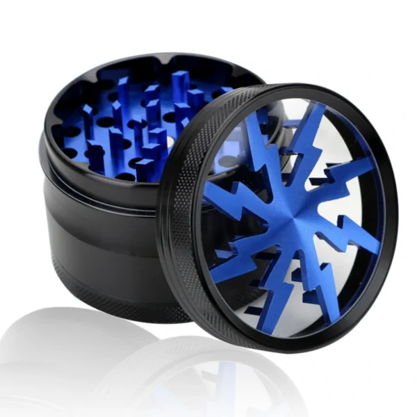 accessoire de fumée grinder transparent