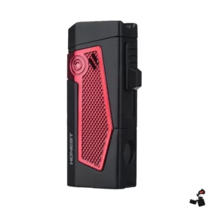 HONEST Briquet Torche 4 Jets Support et Coupe-Cigare