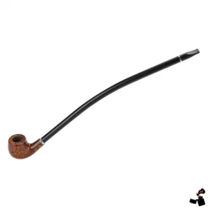 Pipe Longue en Bois Soigné