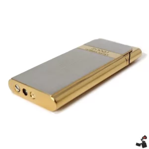 ZORRO Briquet Ultra-Fin Métal Laqué Flamme Douce