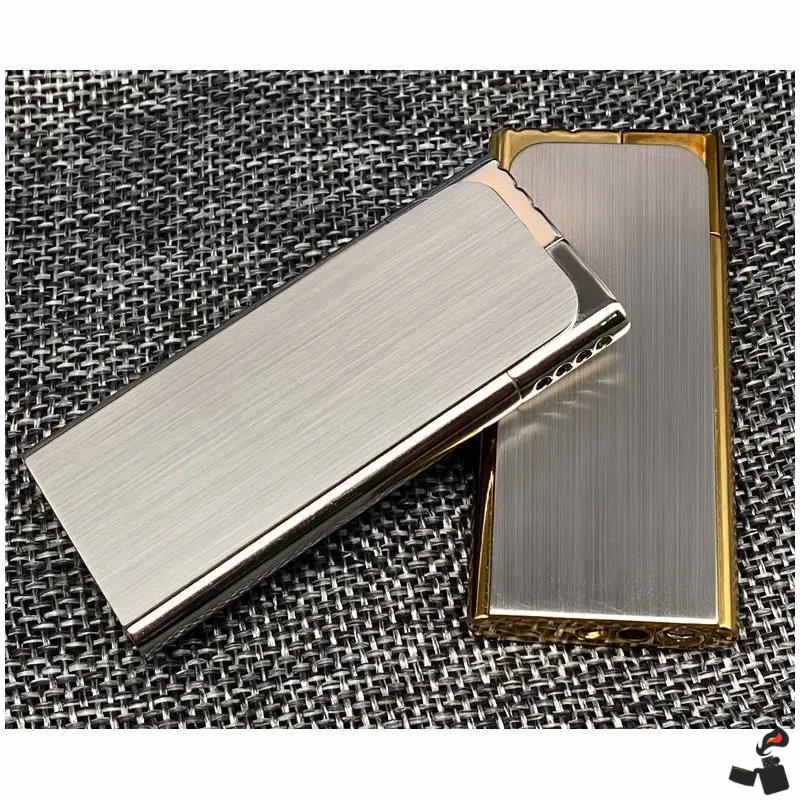 ZORRO Briquet Ultra-Fin Métal Laqué Flamme Douce 12 ZORRO Briquet Ultra-Fin Métal Laqué Flamme Douce Arrière