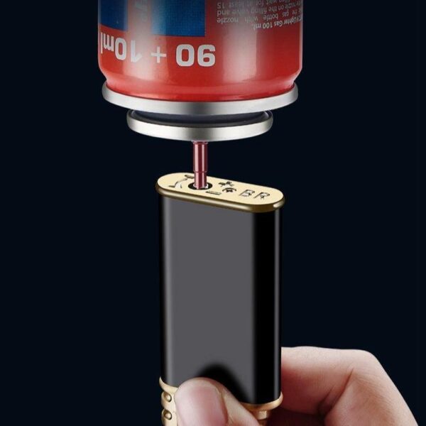 briquet créatif double flamme