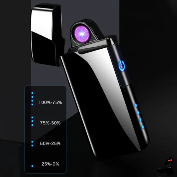 Briquet Plasma USB Vortex Luxe LED Briquet Plasma USB Vortex Luxe