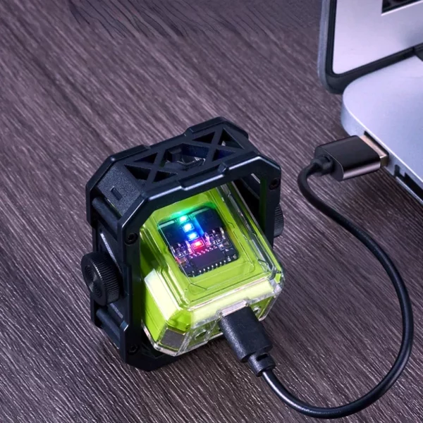 Briquet USB Gyroscopique Lumière LED USB