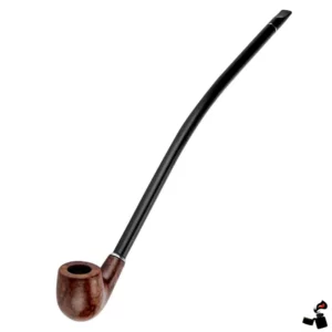 Pipe Longue en Bois Classique