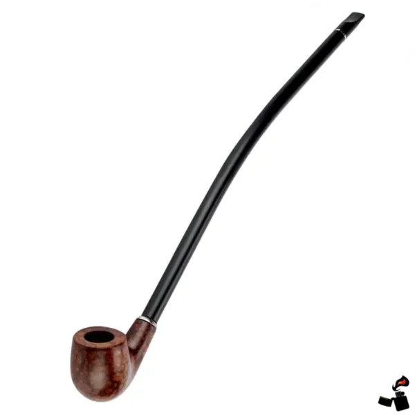 Pipe Longue en Bois Classique
