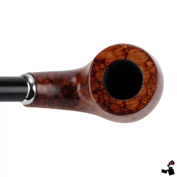 Pipe Longue en Bois Classique Dessus