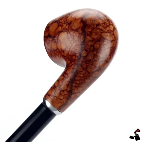 Pipe Longue en Bois Classique Sous